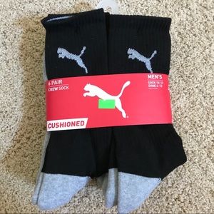PUMA crew socks 🧦 men’s 6-12